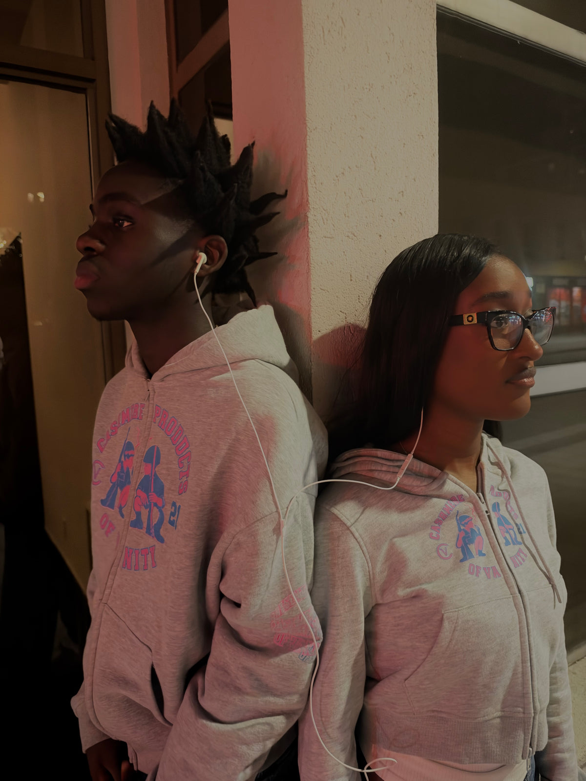 Men’s Heavyweight Grey “Product of Vanity” Hoodie