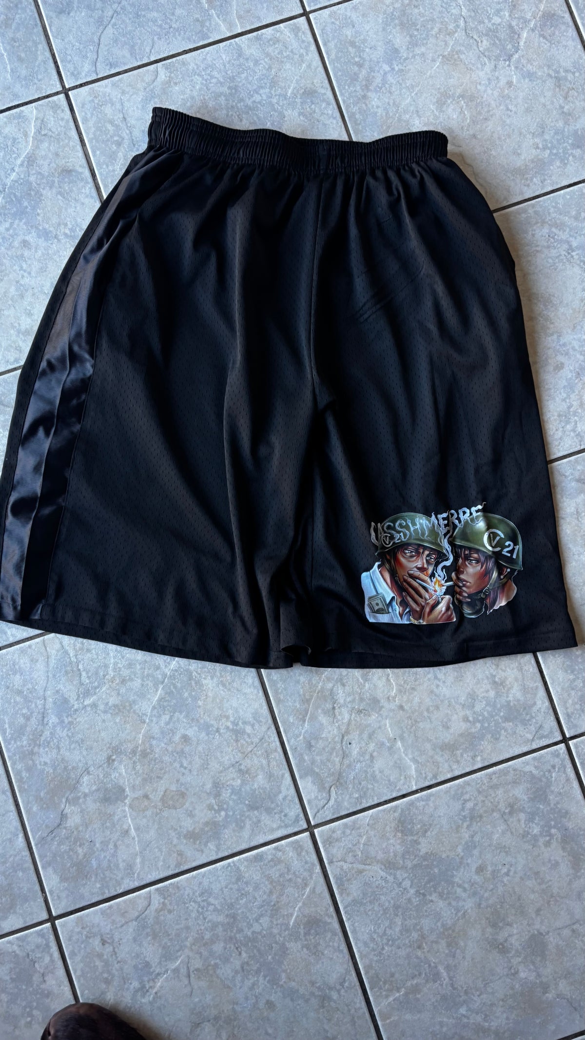 TEAM CASHMERE Retro Shorts