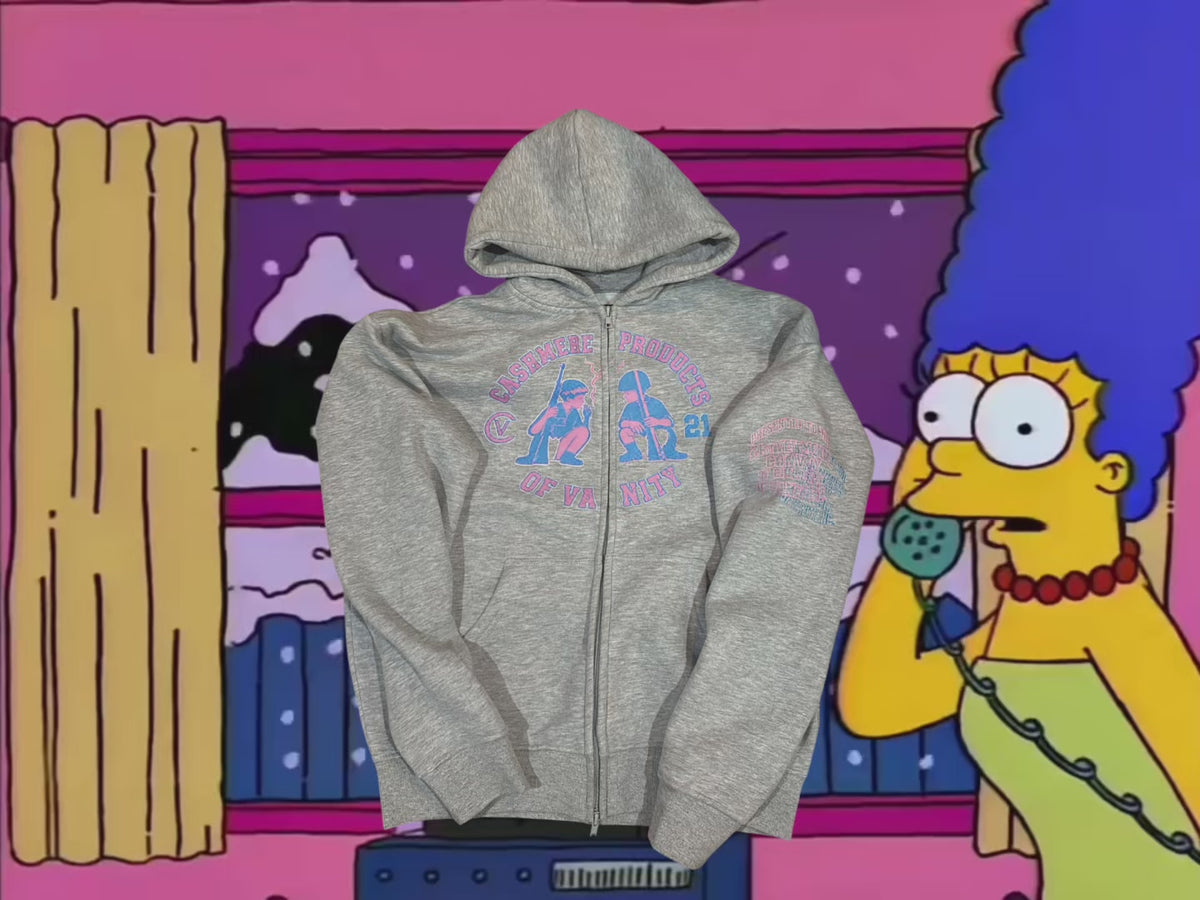 Men’s Heavyweight Grey “Product of Vanity” Hoodie